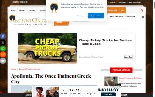 Apollonia's Catering & Events website