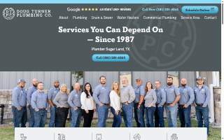 Doug Turner Plumbing CO. website