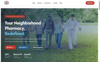 MediOAK Pharmacy website