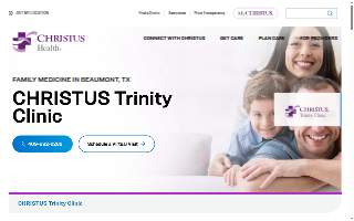 CHRISTUS Trinity Clinic website