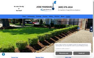 Jose Marquez Lawn Service website