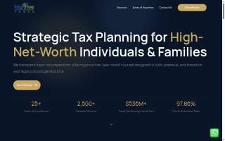 High Five Taxes website