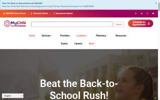 MyCHN Angleton website