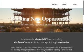BNO Construction LLC website