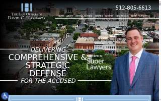 The Law Offices of David C. Hardaway website