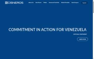 Cisneros Insurance Agency website