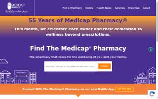 Medicap Pharmacy of Conroe website