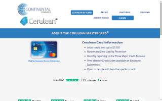 Cerulean Blue Coffee House website