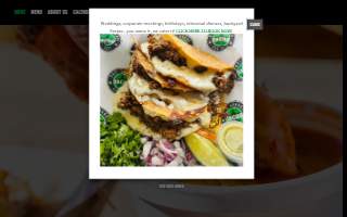 Tacos Papi Grande Mobile Catering website
