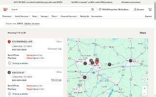 Walgreens Pharmacy of Longview website