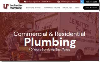 Ledbetter Plumbing website