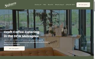 All C's Coffee Catering website