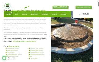 Jaimes Brothers landscaping website