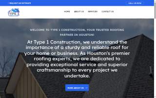 Type 1 Construction website