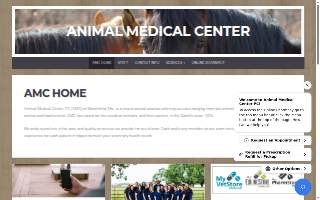 Animal Medical Center PC website