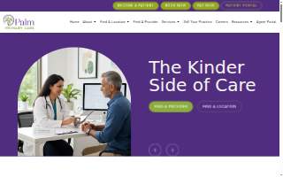 Palm Primary Care - Mansfield website