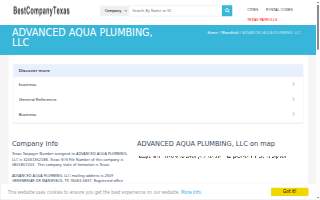 Advanced Aqua Plumbing LLC website