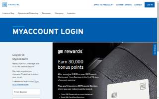Gmac Family Financial website