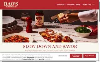 Rao's Bakery Coffee cafe of Port Arthur website