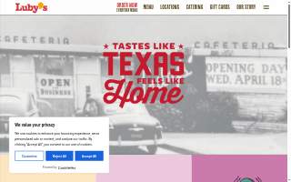 Luby's of Pharr website