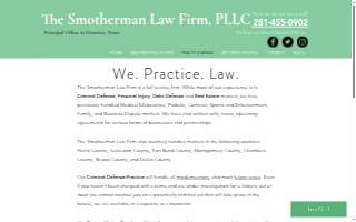 Smotherman Law website