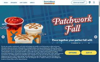 Dutch Bros Coffee website