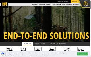 Pape Air Conditioning & Heating website