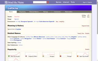 Leticia's Tax Services website