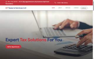 CP Taxes & Services LLC website
