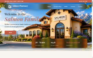 Salmon Pharmacy website