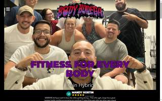 The Body Bodega Hybrid Fitness Training website
