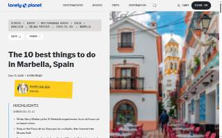 Marbella Landscaping website