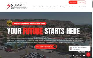Summit Athletic Club website