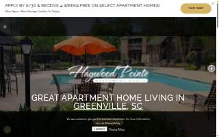 Haywood Pointe Apartments website