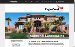 Eagle Creek Landscapes Inc website
