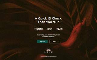 Mana Thai Cafe website