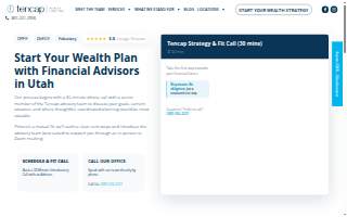 Tencap Wealth Coaching - Financial Advisor of Millcreek website