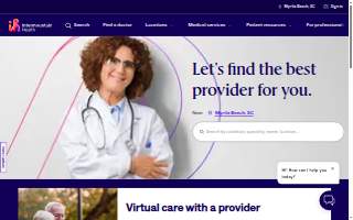 Intermountain Healthcare of Logan website