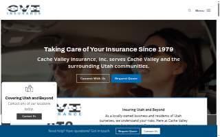 Cache Valley Insurance, Inc. website