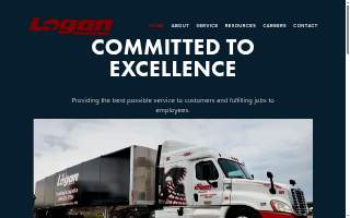 W L Logan Trucking Co website