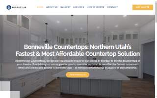 Bonneville Landscaping website