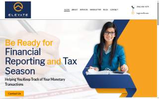 Elevate Tax + Consulting + CPAs website