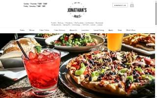 Jonathan's Grille website