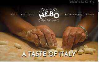 Nebo Animal Clinic website