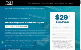 Chiropractor Lacey Accident and Injury Rehabilitation website