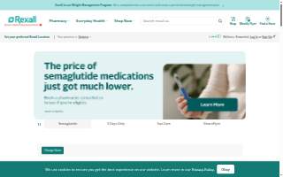 Rexall Sterile Solutions website
