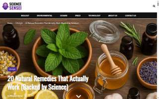 Remedies Salon website