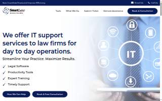 Smart Law Business Consulting website