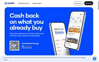 Upside Heating & Cooling website