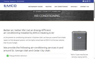 EMCO Heating & Air website